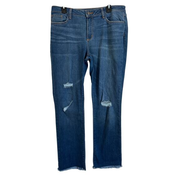 a.n.a Straight Leg Jeans, Blue Denim Size 14 - Picture 1 of 6